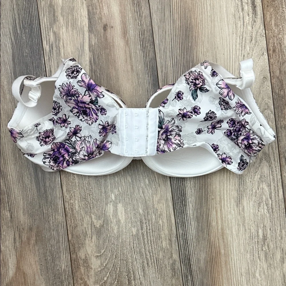 Torrid Curve Lightly Lined Full Coverage Floral Print Bra 42DD